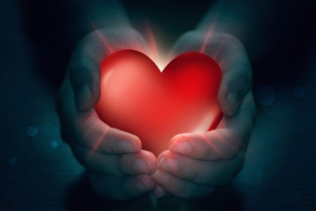 heart in hands